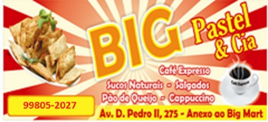 LANCHONETE BIG PASTEL E CIA